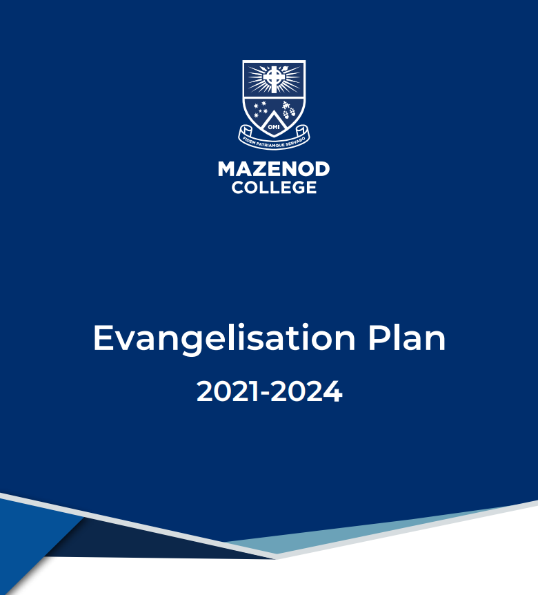The cover page of Mazenod College Perth WA