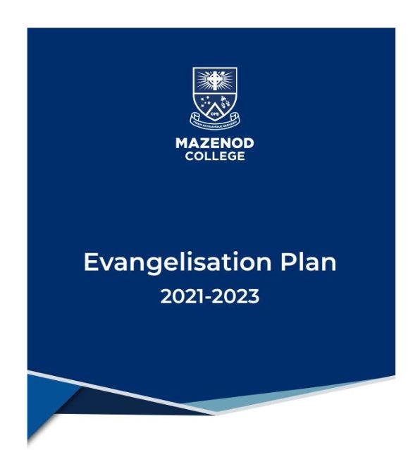 The cover page of Mazenod College Perth WA