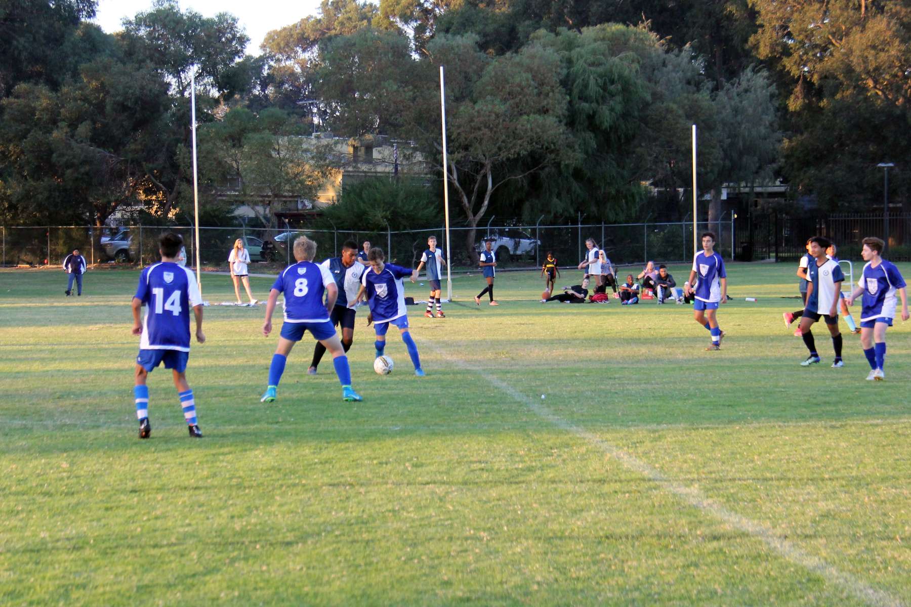 Intermediate Soccer Post Big Win