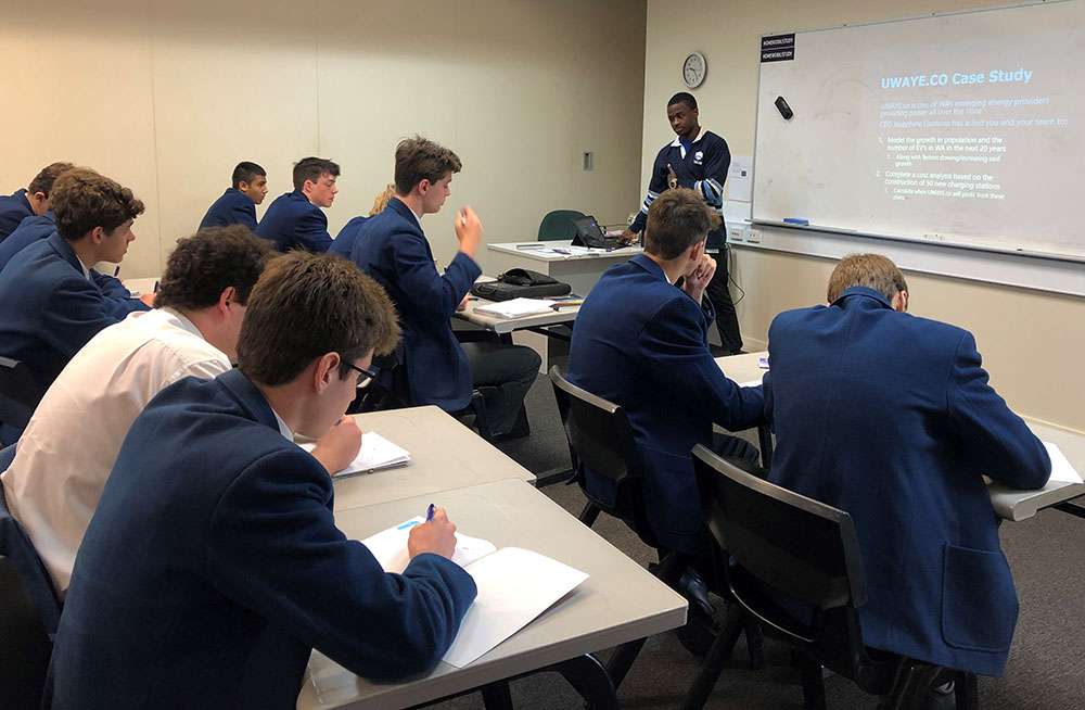 UWAYE visit to Mazenod web